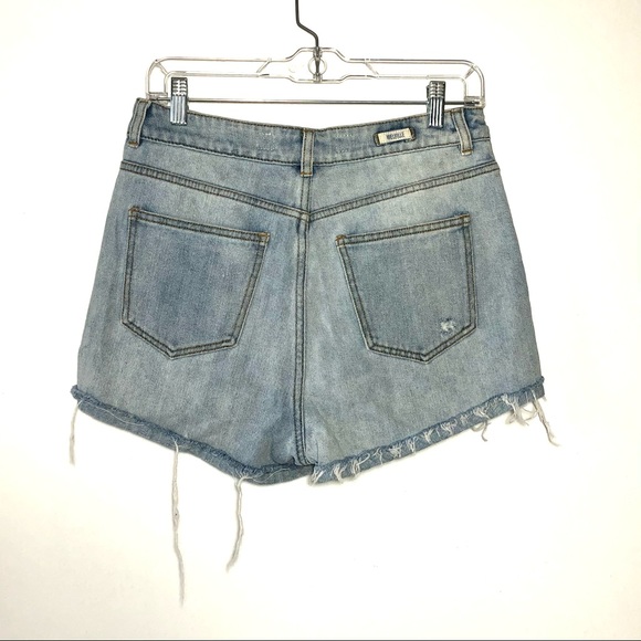 ⭐️ Brandy Melville High Rise Button Fly Jean Shorts - Picture 3 of 11